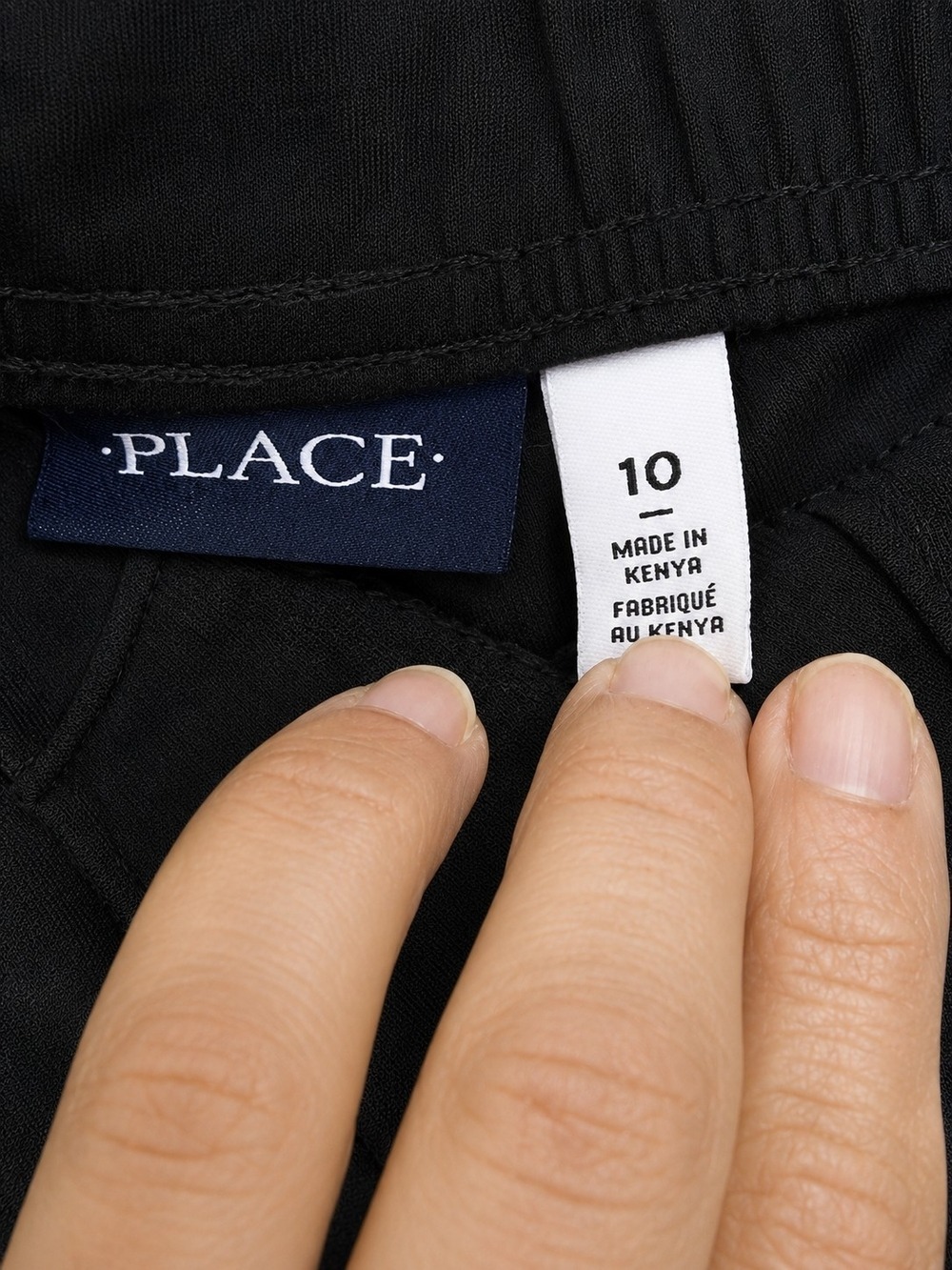 Boys Black Cargo Pants - Picture 2 of 5